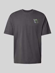 T-shirt met motiefprint, model 'PAXTON' van MCNEAL Grijs / zwart - 31