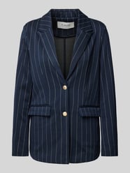 Regular Fit Blazer mit Reverskragen Modell 'Rowan' von B.Young Blau - 45