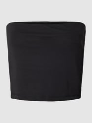 Bandeautop met effen design van REVIEW Zwart - 5