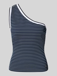 Top o kroju regular fit z mieszanki wiskozy model 'Alphonsin' od GUESS - 35