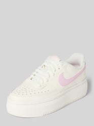 Sneakersy z mieszanki skóry z detalem z logo model 'Court Vision' od Nike - 29