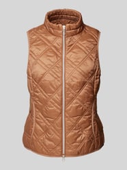 Bodywarmer met opstaande kraag van Betty Barclay Bruin - 43