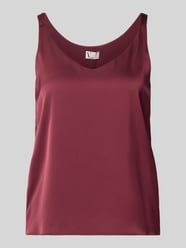 top o kroju regular fit z satyny od VM by Vera Mont - 1