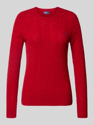sweter w kroju regular fit z mieszanki wełny i kaszmiru 'JULIANNA' od Polo Ralph Lauren - 40