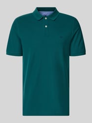 Regular Fit Poloshirt mit Label-Stitching von Fynch-Hatton - 35
