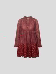 Midikleid mit Allover-Muster von Yvonne S Lila - 37