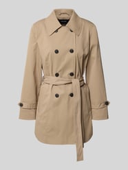 Trencz o kroju regular fit z paskiem w talii do wiązania model 'CHALSEA OLIVIA' od VERO MODA - 15
