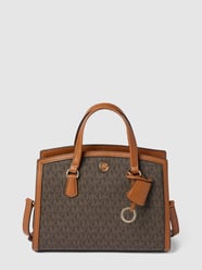 Torba tote z nadrukiem z logo model ‘CHANTAL’ od MICHAEL Michael Kors Brązowy - 28