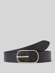 leren riem met doornsluiting model 'New Base Line' van Vanzetti - 31