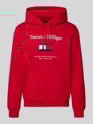 Regular fit hoodie van katoenmix van Tommy Hilfiger - 23
