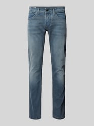 Jeans mit 5-Pocket-Design Modell 'STANLEY' von Pepe Jeans Blau - 7