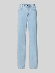 Jeansy z szerokimi nogawkami z mieszanki bawełny model „TESSA” od VERO MODA - 11