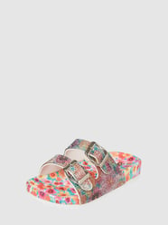 Sandalen mit Strasssteinen von Colors of California Rosa - 35