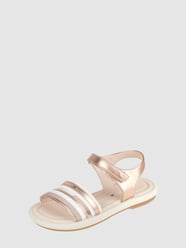 Sandalen met metallic look van T.Hilfiger Kids Shoes Geel - 31