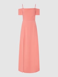 PAMELA x NA-KD REBORN Off-Shoulder-Abendkleid mit Spaghettiträgern - REPREVE® von NA-KD Orange - 10