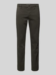 Regular fit chino met steekzakken opzij, model 'Lennox' van MAC Groen - 3