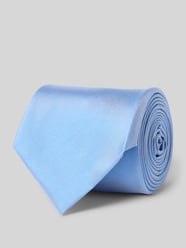 Stropdas van pure zijde met labeldetail van Blick - 23