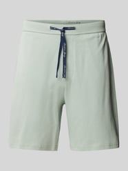 Sweatshorts met labelstitching van Christian Berg Men - 24