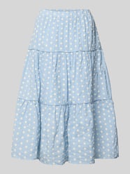 Spódnica midi w efekcie stopniowania model 'Morning' od LOLLYS LAUNDRY - 4