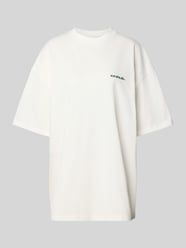 Oversized T-Shirt mit Label-Print von Karo Kauer - 33