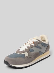 Sneaker aus Leder-Mix mit Logo-Detail Modell 'Gravel' von Woolrich - 43