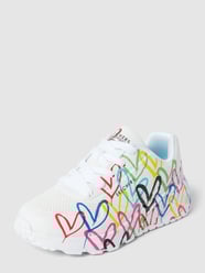 Sneakers met labeldetails, model 'GOLDCROWN' van SKECHERS Wit - 26