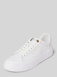 Lage sneakers van echt runderleer van Tommy Hilfiger - 24