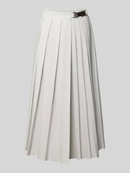 Rozkloszowana spódnica midi z mieszanka bawełny od MAX&Co. - 31
