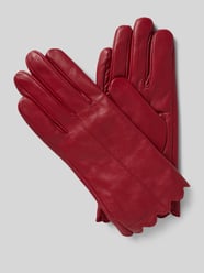 Slim Fit Handschuhe aus echtem Lammnappa von FI.NE - 22