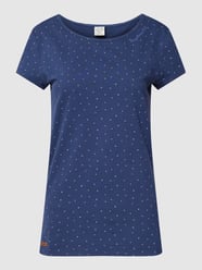 T-Shirt mit Allover-Muster Modell 'MINTT DOTS' von Ragwear Blau - 42
