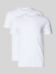 T-shirt z okrągłym dekoltem model 'Daily Comfort' od FALKE - 8