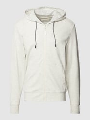 Sweatjacke mit seitlichen Eingrifftaschen von Tom Tailor Beige - 1
