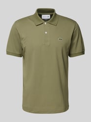 Classic Fit Poloshirt mit Label-Badge von Lacoste Grün - 39