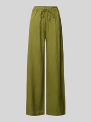 Wide Leg Leinenhose mit elastischem Bund von Emily Van den Bergh - 21