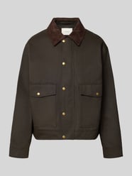 Regular Fit Blouson aus reiner Baumwolle Modell 'MONTANA' von Selected - 2