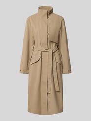 Regular Fit Mantel mit Stehkragen Modell 'Suva' von Rains Beige - 27