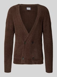 Kurtka z dzianiny z dekoltem w serek od Scotch & Soda - 4