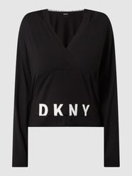 Hoodie mit Stretch-Anteil von DKNY Schwarz - 1