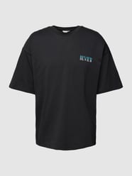 T-Shirt mit Logo-Print von REVIEW Schwarz - 30