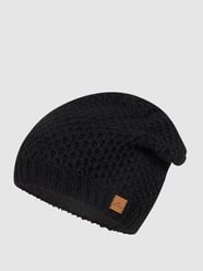Beanie aus Wolle Modell 'Nele' von Chillouts Schwarz - 31