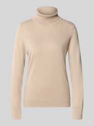 Regular Fit Pullover aus Viskose-Mix von COMMA Beige - 44