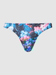 String met labeldetail, model 'PRIMROSE' van Bruno Banani Blauw / turquoise - 32
