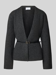 Open gebreid jack met lamswol van Jake*s Collection - 27