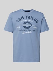 Regular Fit T-Shirt aus reiner Baumwolle mit Label Print von Tom Tailor - 23