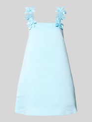 cocktailjurk met florale applicaties model 'DOUCE' van YAS - 43
