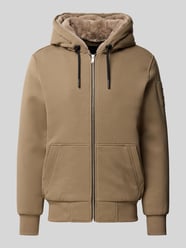 Sweatjacke mit Teddyfutter Modell 'classic bunny' von Moose Knuckles - 3