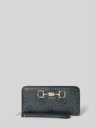 Portmonetka z detalem z logo model 'JANIE' od GUESS - 16