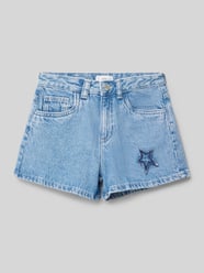 Regular Fit Jeansshorts im 5-Pocket-Design von Mango Blau - 40