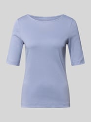 T-shirt z dekoltem typu łódka od Christian Berg Woman - 13