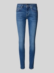 Skinny Fit Jeans im 5-Pocket-Design Modell 'SOPHIE' von Tommy Jeans Blau - 8